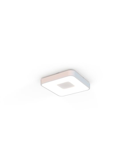 Plafón de techo Coin – Mantra – Lámpara de techo cuadrada, LED 2700K-5000K, Regulable