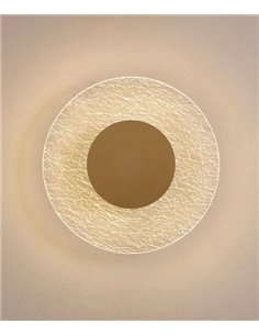 Aplique de pared Jewel – Mantra – Lámpara circular LED 3000K, 25-50 cm 2