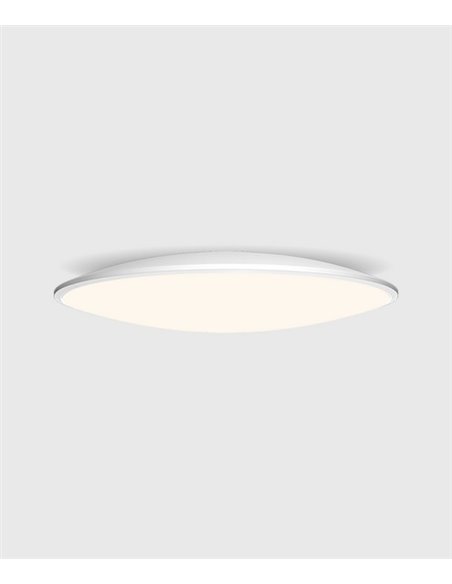 Plafón de techo Slim – Mantra – Lámpara de techo blanca, LED 3000/4000/5000K, 25/37/46 cm