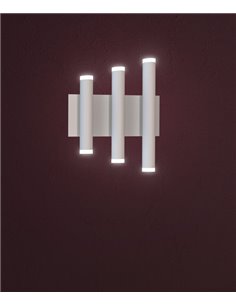 Aplique de Pared Cala - Mantra - Lámpara de diseño con 3 tubos de iluminación LED