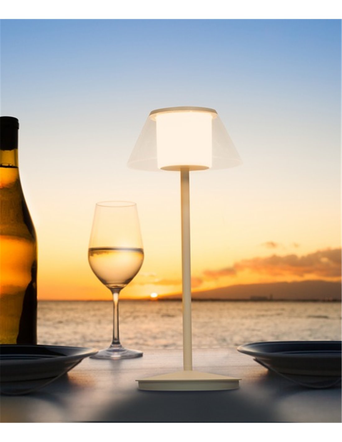Lámpara portátil K5 – Mantra – Lámpara de mesa exterior, Regulable