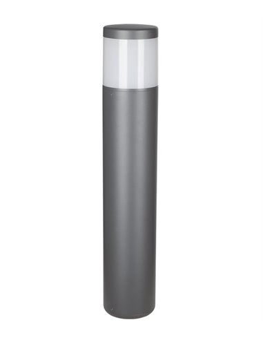 Baliza Chicago (redonda) – Mantra – Lámpara de exterior de pie, Gris oscuro, 65 cm