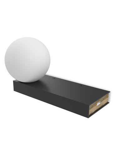 Aplique de pared Balance – Pujol – Lámpara minimalista tipo bola