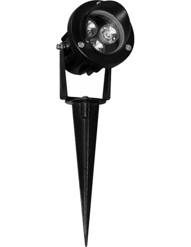 Lámpara estaca de exterior Caddie – Beneito & Faure – Moderna lámpara para jardín, LED 3000K, En blanco o corten