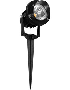Lámpara de exterior de suelo Fade - Beneito & Faure - Moderno proyector estaca LED, IP65