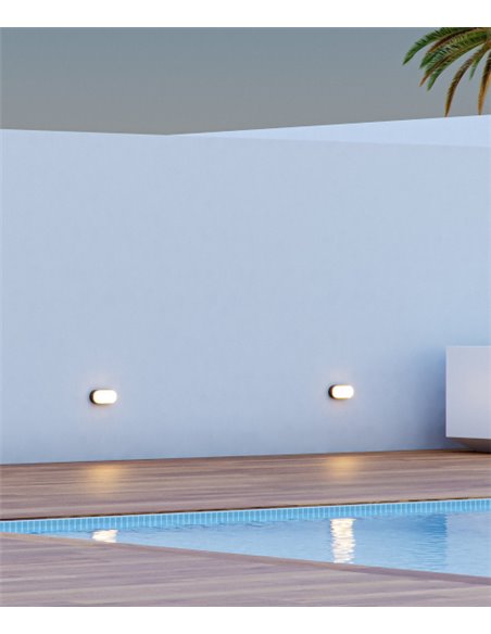 Lámpara de exterior de pared y techo Zibor – Beneito & Faure – Lámpara LED 3000K/4000K, IP65