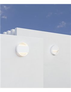 Lámpara de pared o suelo Clos 16W – Beneito & Faure – Lámpara de exterior LED, Temperatura de color regulable: 3.000K / 4.000K /