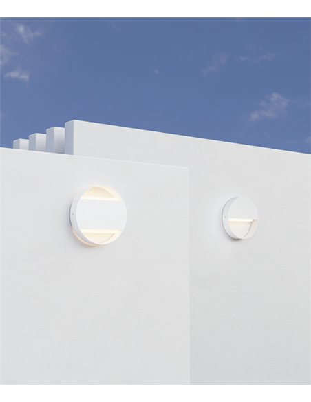 Lámpara de pared o suelo Clos 16W – Beneito & Faure – Lámpara de exterior LED, Temperatura de color regulable: 3.000K / 4.000K /