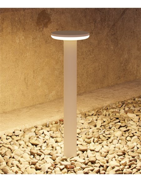 Baliza de exterior Mac – Beneito & Faure – Lámpara de exterior LED 3000K/4000K, Medidas: 30 cm/60 cm, IP65