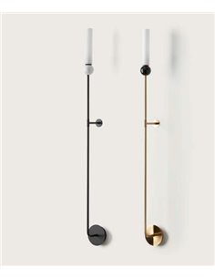 Aplique de pared Delie L - Aromas - Lámpara de mármol, LED 2700K  2