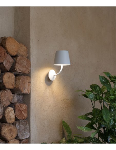 REV-Lámpara LED aplique exterior Toc - Faro
