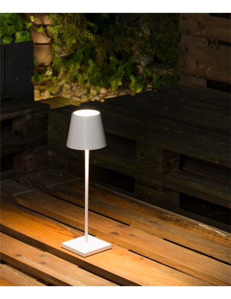 Lámpara LED portátil Touch System disponible en cuatro colores Toc - Faro