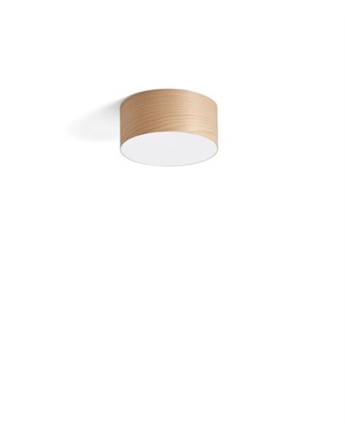 Plafón de techo Nordic – Massmi – Lámpara de madera natural, 3 tamaños
