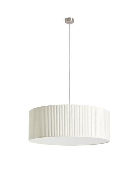 Lámpara colgante Simplicity – Massmi – Pantalla redonda plisada, Disponible en 4 tamaños