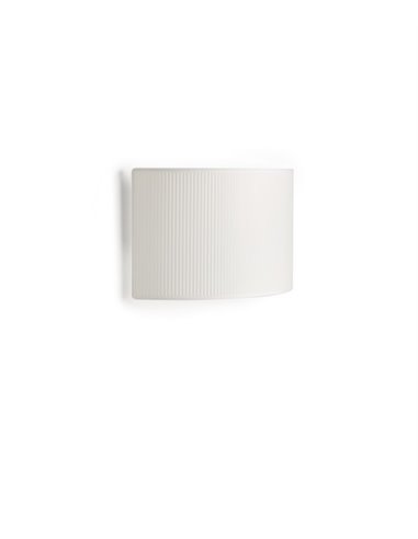 Lámpara de pared Simplicity – Massmi – Aplique de pared decorativo, Pantalla de algodón, 1xE27
