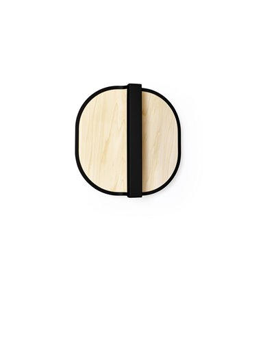 Aplique de pared Omma – LZF – Pantalla de madera natural, LED regulable