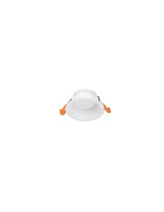 Lámpara downlight empotrable Jet – FORLIGHT – Lámpara de techo redonda de aluminio blanco, LED 3000K o 4000K, 4 tamaños