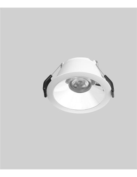 Lámpara de techo empotrable Mode – FORLIGHT – Lámpara LED 3000K, Diámetro: 8,9 cm