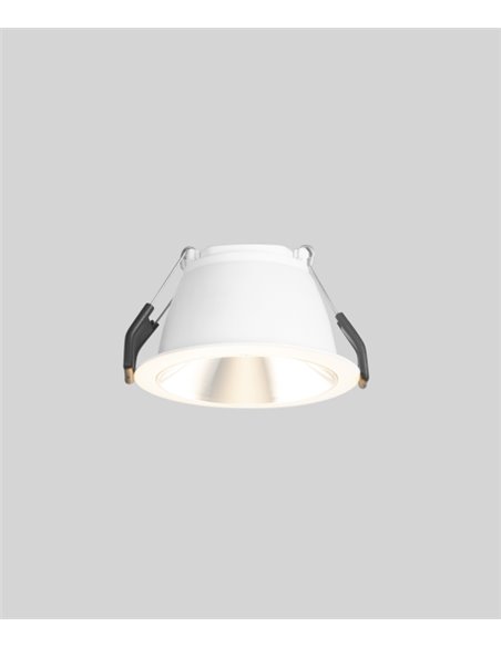Lámpara de techo empotrable Mode – FORLIGHT – Lámpara LED 3000K, Diámetro: 8,9 cm