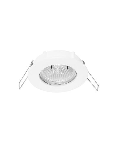 Lámpara de techo empotrable Sound Plus – FORLIGHT – Downlight blanco, 2 tamaños: 7.8 / 8,1 cm