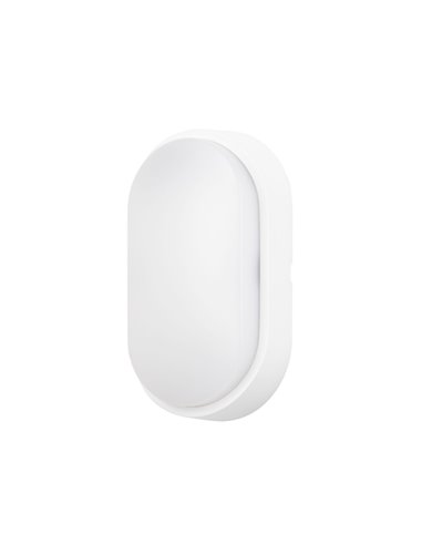 Aplique de pared de exterior Moo – FORLIGHT – Lámpara blanca, LED regulable 3000K/4000K/6000K, Alto: 21 cm