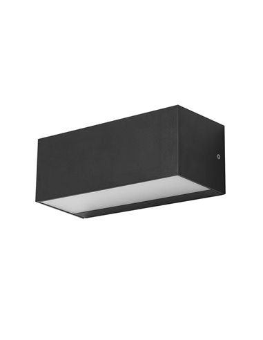 Aplique de pared de exterior Ara – FORLIGHT – Lámpara moderna, E27 15W, Apto para ambientes salinos