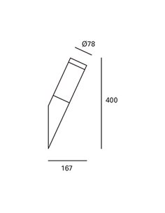 Aplique de pared de exterior Koral – FORLIGHT – Lámpara de acero inoxidable, E27 IP55 (Recomendado para exterior) 2