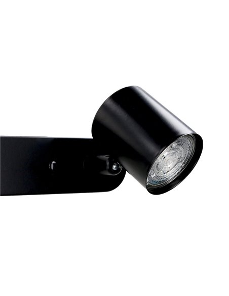 Foco de techo Keeper – FORLIGHT – Lámpara moderna con 2 o 3 luces, GU10