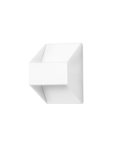 Aplique de pared Keop – FORLIGHT – Lámpara moderna blanca, LED 3000K 420 lm