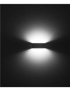 Aplique de pared Toppi – FORLIGHT – Lámpara de aluminio blanco, Disponible en dos medidas, LED 3000K