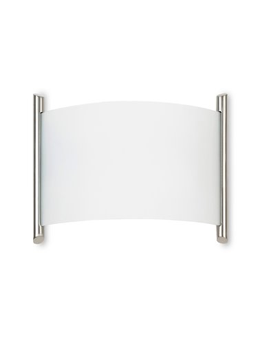 Aplique de pared Niza – FORLIGHT – Lámpara de cristal, Largo: 31 cm