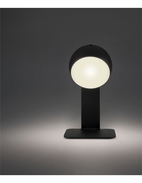 Lámpara de mesa Magnet – FORLIGHT – Cabezal orientable y extraíble, Lámpara LED 2700K regulable