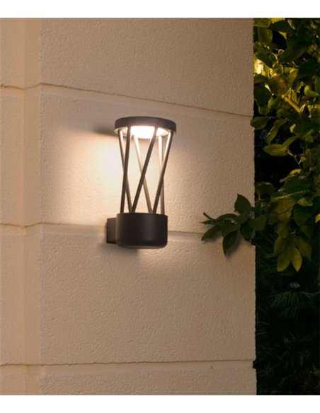 Lámpara LED aplique exterior Twist - Faro