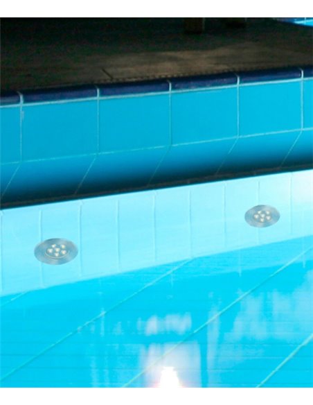 Lámpara empotrable uso exclusivo piscinas Edel - Faro
