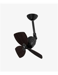 Ventilador de techo negro sin luz 46 cm de diámetro Vedra - Faro