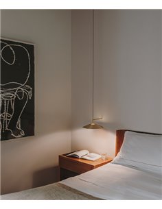 Lámpara de techo y pared H – LedsC4 – Lámpara minimalista en 2 acabados, Doble instalación, LED 2700K 570 lm