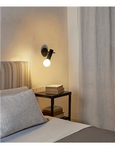 Aplique de pared empotrable/superficie Nude – LedsC4 – Lámpara orientable en 3 colores