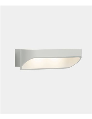 Aplique de pared Oval – LedsC4 – Lámpara en 2 colores, LED 3000K 877 lm, Regulable corte de fase