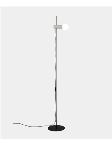 Lámpara de pie Nude Single – LedsC4 – Lámpara de pie minimalista, Disponible en 3 tamaños