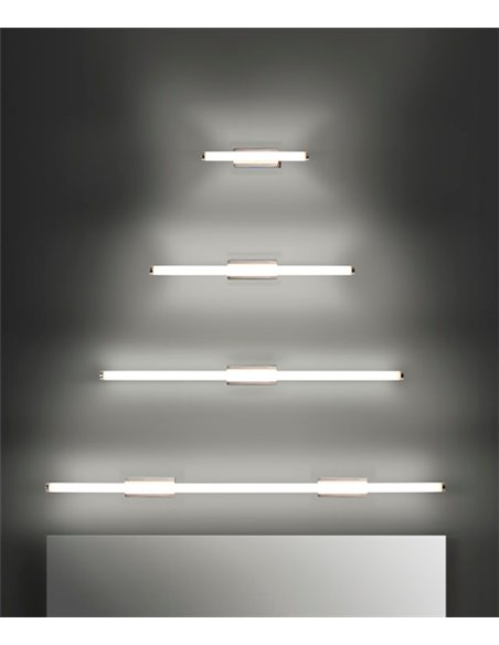 Aplique de pared Toilet – LedsC4 – Lámpara para espejo de baño, Disponible en 4 tamaños, LED 3000K