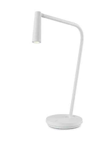 Lámpara de mesa Gamma – LedsC4 – Lámpara de escritorio minimalista en 4 colores, LED 2700K