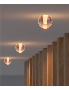 Alaska Trimless - Arkoslight - Lámpara empotrable trimless, esfera de vidrio Ø 5 cm