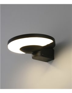 Aplique de pared Gloss – ACB – Lámpara solar de exterior, LED 3000K