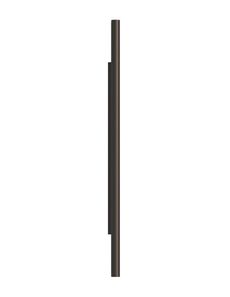 Lámpara de pared Rodi – Robi – Diseño minimalista negro, Altura: 146 cm