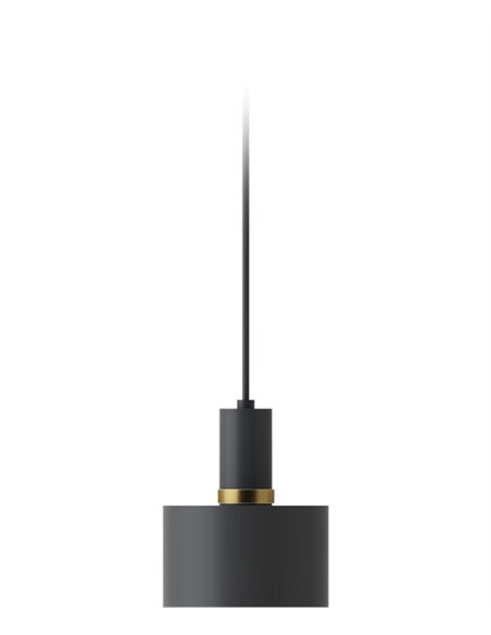 Lámpara colgante Renata – Robin – Diseño moderno en 2 tamaños, Disponible en negro y blanco