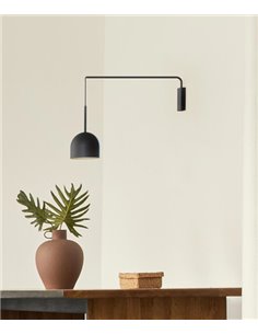 Lámpara de pared Rio Pendant – Robin – Aplique decorativo de lectura, Disponible en 3 colores