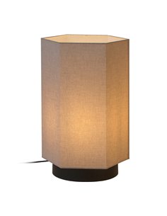 Lámpara de pie Roxi – Robin – Disponible en 2 tamaños: 57 cm/78 cm, Pantalla de tela crema blanca 2