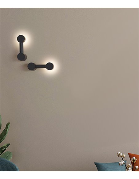 Aplique de pared Rigoberta Indirect Mono – Robin – Lámpara LED 3000K 920 lm, Diseño minimalista