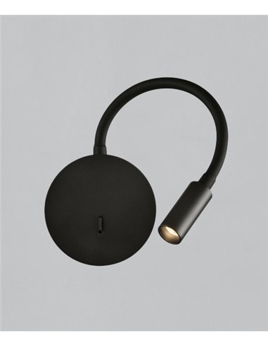 Aplique de Pared Lyon - ACB - Lámpara de pared de lectura orientable