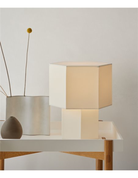 Lámpara de mesa Rigo - FOC - Estructura textil